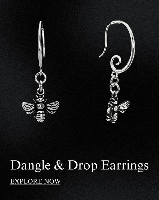 handmade earrings threader dangle drop hooks sterling silver australia womens unisex mens oskye jewellery